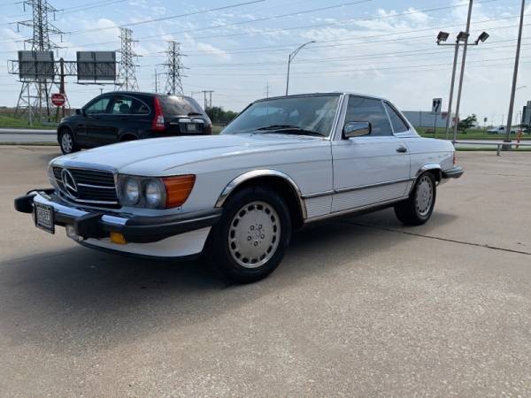 1987 Mercedes 560SL Convertible/Hardtop Well Maintained Cash for sale in Fort Worth, TX – photo 3