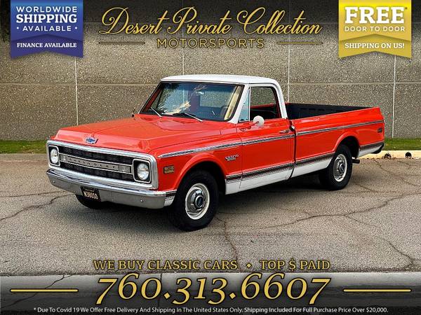 1970 Chevrolet CST/c10 Truck very original Pickup at a DRAMATIC DI for sale in Palm Desert, NY