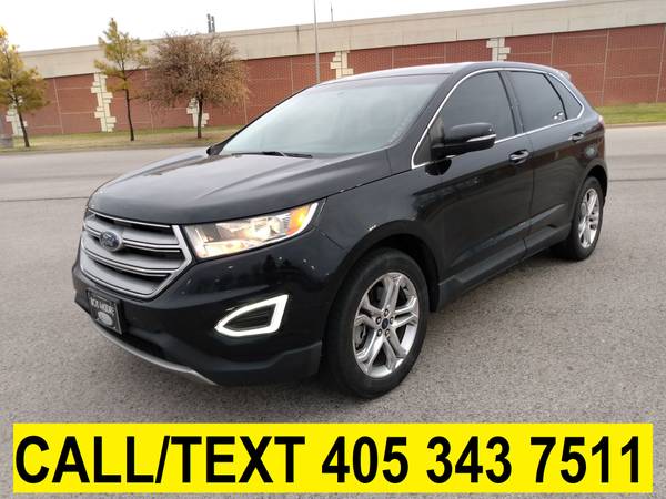 2018 FORD EDGE TITANIUM LOW MILES! LEATHER LOADED! MUST SEE! - cars for sale in Norman, OK