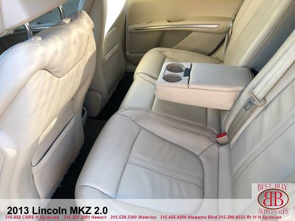 2013 LINCOLN MKZ 2.0! TOUCH SCREEN! LEATHER! BACK UP CAM! FINANCING!!! for sale in N SYRACUSE, NY – photo 11