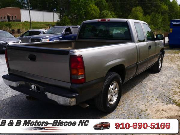 2000 Chevrolet 1500 4WD, LS, 4x4 Shortbed Extended Cab Pickup, 5 3 for sale in Biscoe, NC – photo 6