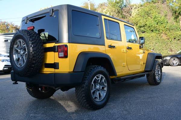 2015 Jeep Wrangler Unlimited Rubicon suv Baja Yellow Clearcoat for sale in Montclair, CA – photo 3