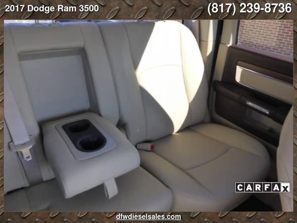 2017 DODGE Ram 3500 Laramie 4x4 Crew Cab CUMMINS PRICED TO SELL !!!... for sale in Lewisville, TX – photo 21