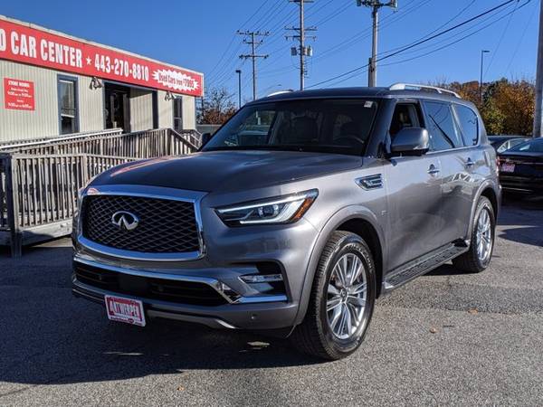 2020 INFINITI QX80 LUXE hatchback Graphite Shadow - cars & trucks -... for sale in Pasadena, MD – photo 5