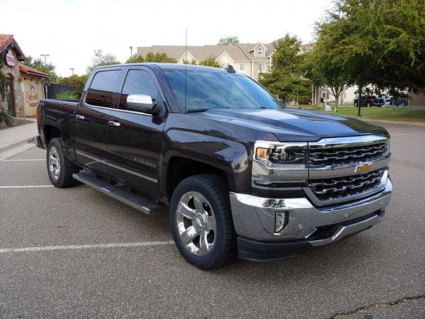 2016 CHEVROLET SILVERADO CREW CAB LTZ 4X4 LEATHER! NAV! 1 OWNER! MINT! for sale in Norman, TX – photo 2