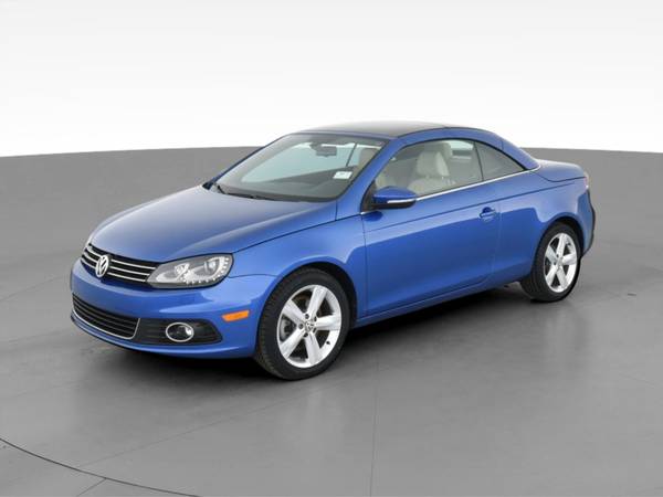 2012 VW Volkswagen Eos Lux Hard Top Convertible 2D Convertible Blue... for sale in Atlanta, FL – photo 3