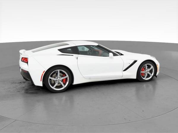 2014 Chevy Chevrolet Corvette Stingray Coupe 2D coupe White -... for sale in San Marcos, TX – photo 12