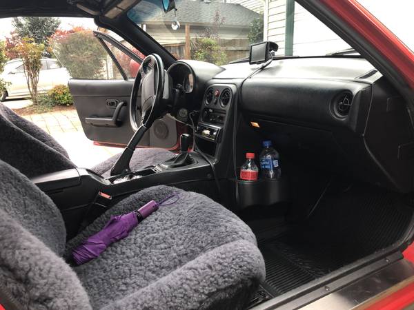 1993 MIATA NA RED SOFT TOP for sale in Vancouver, OR – photo 5