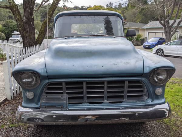 1955 CHEVROLET PICK UP TRUCK V8 4 SPD MANUAL - - by for sale in San Rafael, CA – photo 2