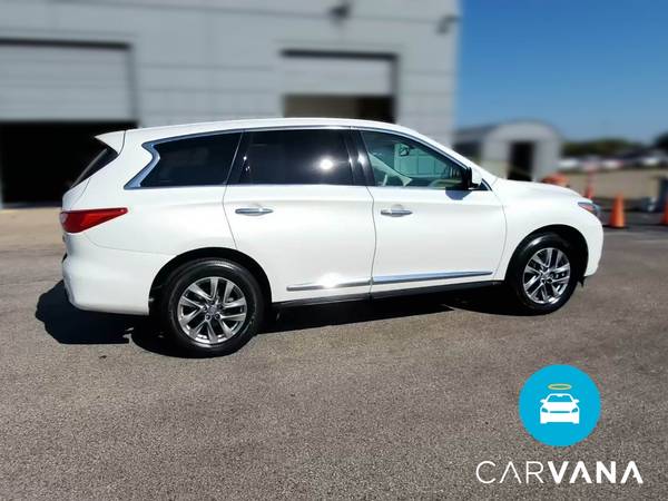 2013 INFINITI JX JX35 Sport Utility 4D suv White - FINANCE ONLINE -... for sale in Sausalito, CA – photo 12