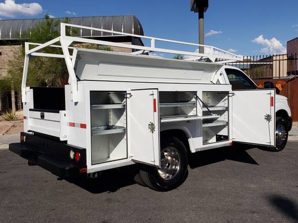 2012 FORD F-350 UTILITY SERVICE BED TRUCK "32k MILES" DUAL REAR WHEELS for sale in Modesto, CA – photo 2