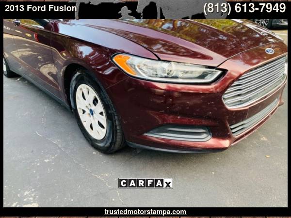 2013 Ford Fusion 4dr Sdn S FWD with Perimeter lighting - cars &... for sale in TAMPA, FL – photo 9