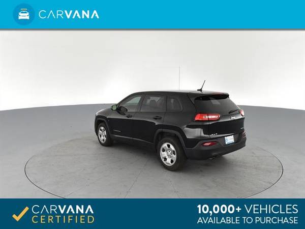 2014 Jeep Cherokee Sport SUV 4D suv BLACK - FINANCE ONLINE for sale in Worcester, MA – photo 8