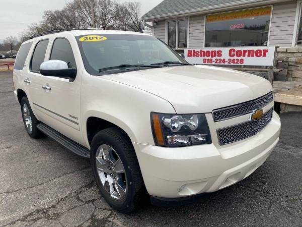 2012 Chevrolet Chevy Tahoe LTZ 4x2 4dr SUV FREE CARFAX ON EVERY for sale in Sapulpa, OK – photo 2