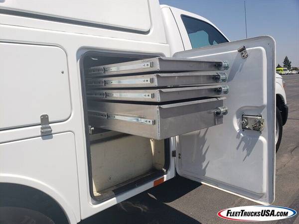 2013 FORD F350- 6.2L, FIBERGLASS KUV UTILITY BED "51k MILES" MUST... for sale in Las Vegas, CA – photo 7