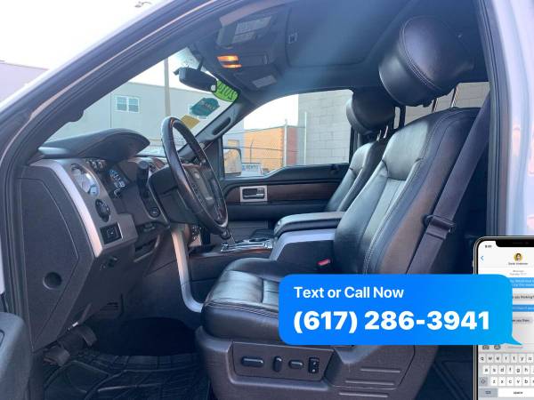 2014 Ford F-150 F150 F 150 Lariat 4x4 4dr SuperCrew Styleside 6 5 for sale in Somerville, MA – photo 14