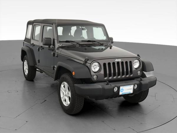 2017 Jeep Wrangler Unlimited Sport SUV 4D suv Black - FINANCE ONLINE... for sale in Boone, NC – photo 16