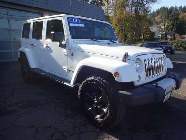 2014 Jeep Wrangler Unlimited Sahara 4x4 4dr SUV - cars & trucks - by... for sale in Rainier, OR – photo 5