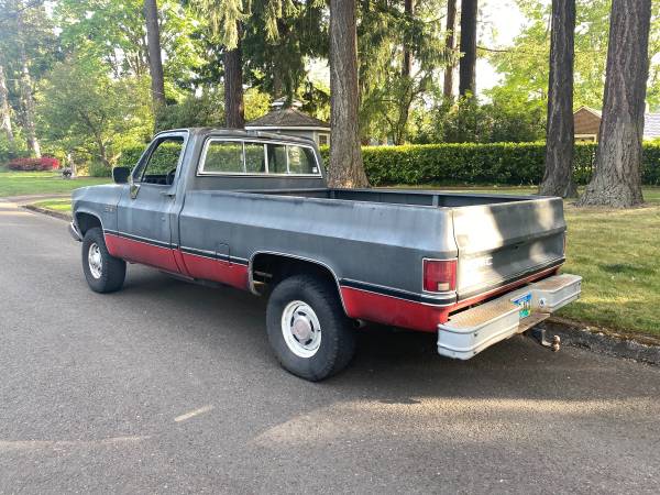 1986 GMC K1500 High Sierra Square Body 4X4 - - by for sale in Portland, OR – photo 14