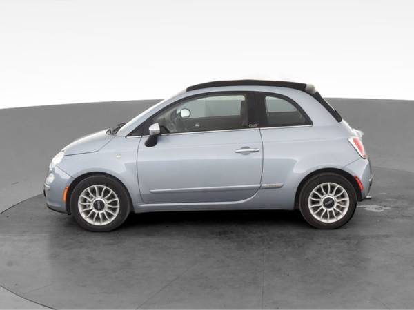 2013 FIAT 500 500c Lounge Cabrio Convertible 2D Convertible Blue - -... for sale in Kansas City, MO – photo 5