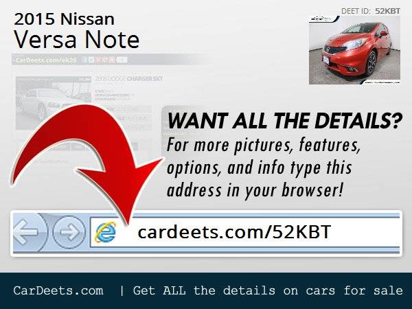 2015 Nissan Versa Note, Red Brick Metallic - - by for sale in Wall, NJ – photo 24