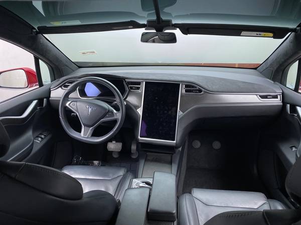 2017 Tesla Model X 75D Sport Utility 4D suv Red - FINANCE ONLINE -... for sale in Atlanta, CA – photo 24