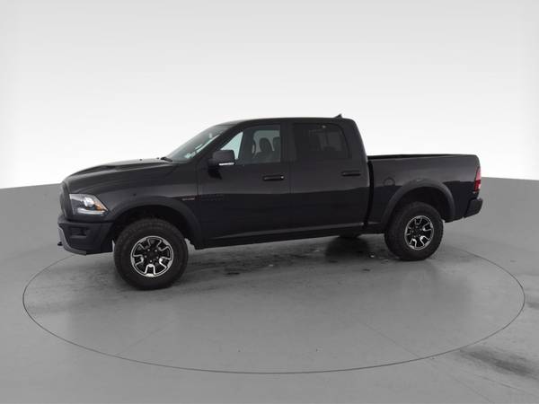 2016 Ram 1500 Crew Cab Rebel Pickup 4D 5 1/2 ft pickup Black -... for sale in Washington, District Of Columbia – photo 4