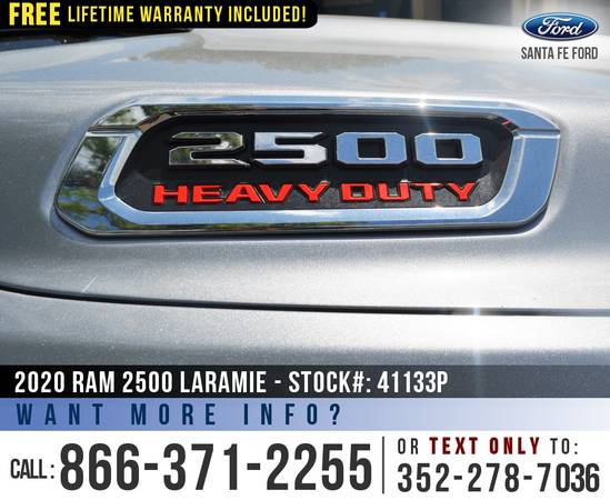 2020 Ram 2500 Laramie Touchscreen, Leather Seats, Camera for sale in Alachua, AL – photo 9