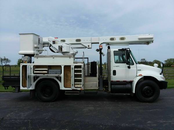 50' 2008 International 4300 Altec Bucket Truck Diesel Material... for sale in Gilberts, MN – photo 9