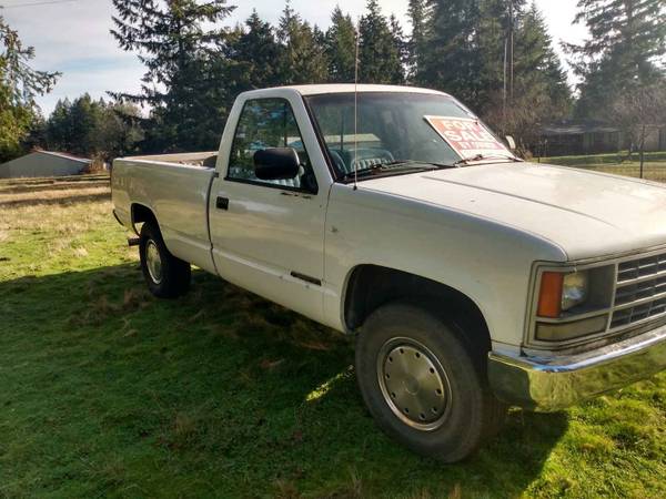 89 chevy heavy 3/4 ton - cars & trucks - by owner - vehicle... for sale in Rainier, WA – photo 5