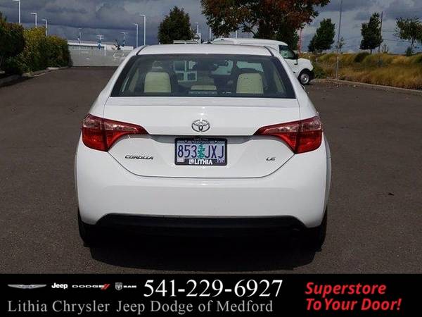 2018 Toyota Corolla LE CVT - cars & trucks - by dealer - vehicle... for sale in Medford, OR – photo 5