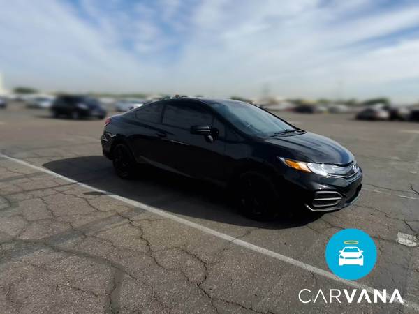 2014 Honda Civic LX Coupe 2D coupe Black - FINANCE ONLINE - cars &... for sale in Chico, CA – photo 15