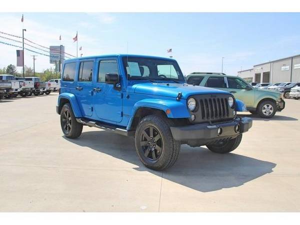 2014 Jeep Wrangler SUV Unlimited Sahara - - by dealer for sale in Chandler, OK – photo 2
