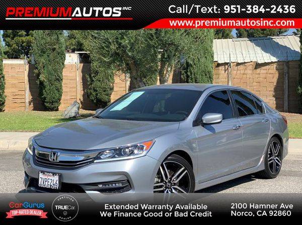 2017 Honda Accord Sedan Sport LOW MILES! CLEAN TITLE for sale in Norco, CA