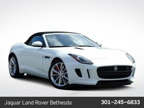 2014 Jaguar F-TYPE V6 S SKU:E8K08169 Convertible for sale in North Bethesda, District Of Columbia – photo 2