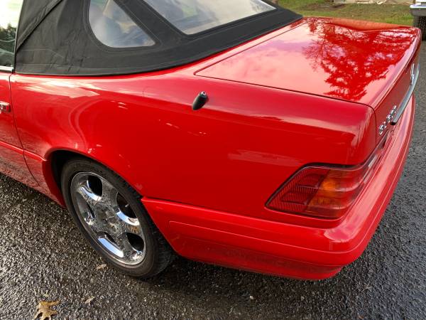 MERCEDES-BENZ SL600 Rare RED - cars & trucks - by owner - vehicle... for sale in Winston, OR – photo 4