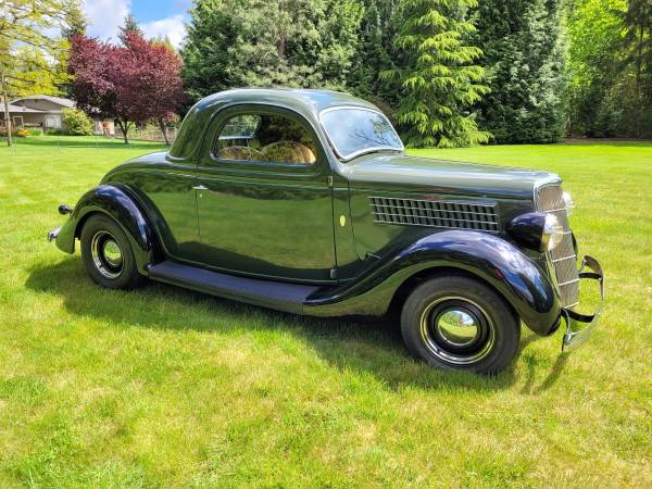1935 Ford 3 Window Deluxe Coupe for sale in Renton, WA – photo 8
