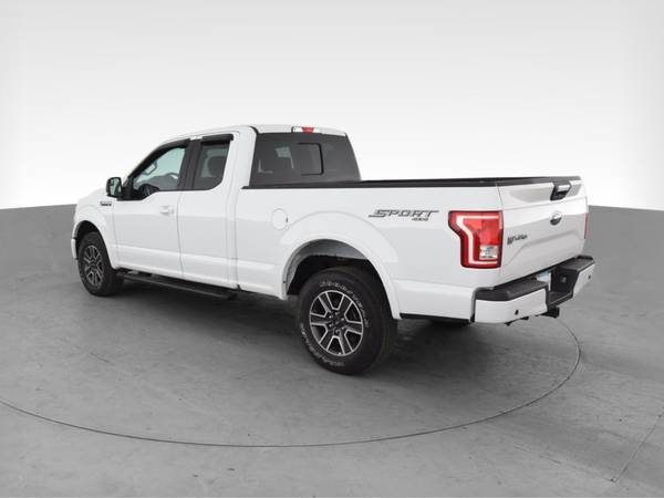 2017 Ford F150 Super Cab XLT Pickup 4D 6 1/2 ft pickup White -... for sale in Arlington, District Of Columbia – photo 7