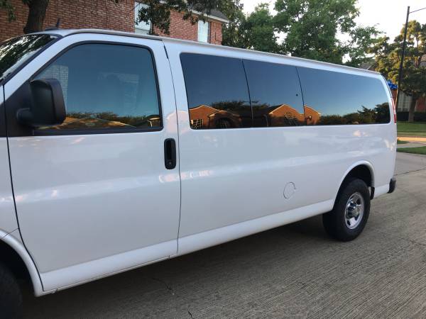 2013 Chevy Express 3500 LT, 6.0L 15 passenger, 36k miles, perfect... for sale in Arlington, TX – photo 11
