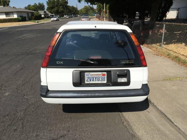Vintage Toyota Corolla All-Trac 4WD Wagon - cars & trucks - by owner... for sale in Stockton, CA – photo 4