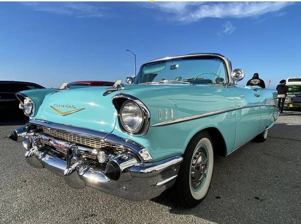 1957 Chevy Bel Air convertible MUST SEE/DRIVE - - by for sale in South San Francisco, CA – photo 2