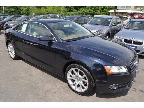 2011 Audi A5 coupe 2.0T quattro Premium AWD 2dr Coupe 6M (BLUE) for sale in Hooksett, MA – photo 8