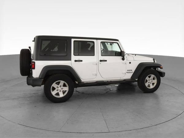 2015 Jeep Wrangler Unlimited Sport S SUV 4D suv White - FINANCE... for sale in florence, SC, SC – photo 12