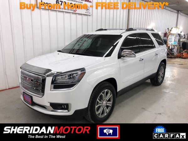 2016 GMC Acadia SLT White - SM78200C WE DELIVER TO MT & NO SALES for sale in Sheridan, MT – photo 3
