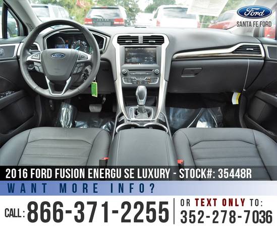 ‘16 Ford Fusion Energi SE Luxury *** SiriusXM, Sunroof, Leather *** for sale in Alachua, FL – photo 13