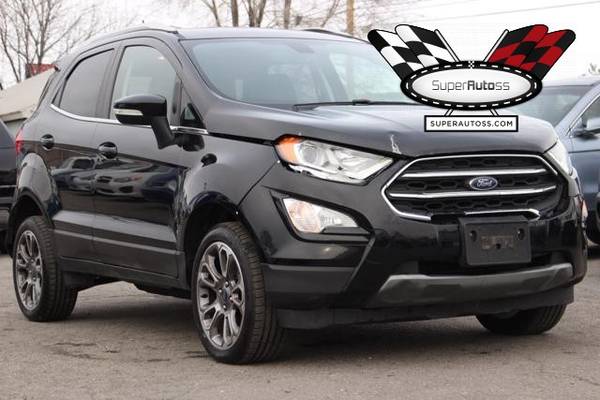 2018 Ford EcoSport Titanium AWD, Damaged, Repairable, Salvage for sale in Salt Lake City, ID – photo 7