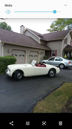 1958 MGA ROADSTER 1500 - cars & trucks - by owner - vehicle... for sale in Salem, OH – photo 3