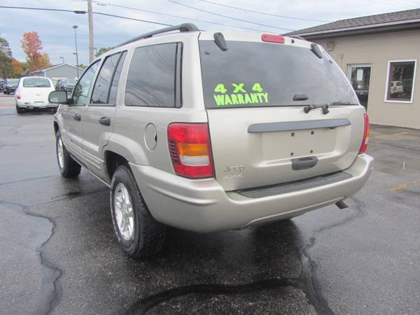 SOLD!! 2004 Jeep Grand Cherokee Special Edition 4x4 WARRANTY!! for sale in Cadillac, MI – photo 8