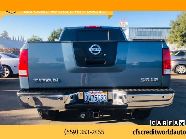 2010 Nissan Titan SE 4x4 4dr Crew Cab SWB Pickup with - cars &... for sale in Fresno, CA – photo 6