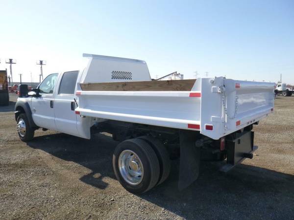 2012 Ford F550 Crew Cab Dump Truck - cars & trucks - by dealer -... for sale in Sacramento , CA – photo 4